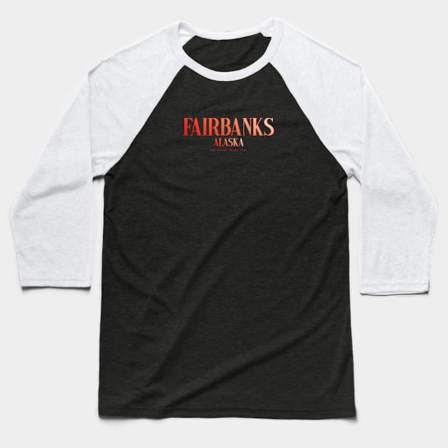 Fairbanks Baseball T-Shirt by zicococ